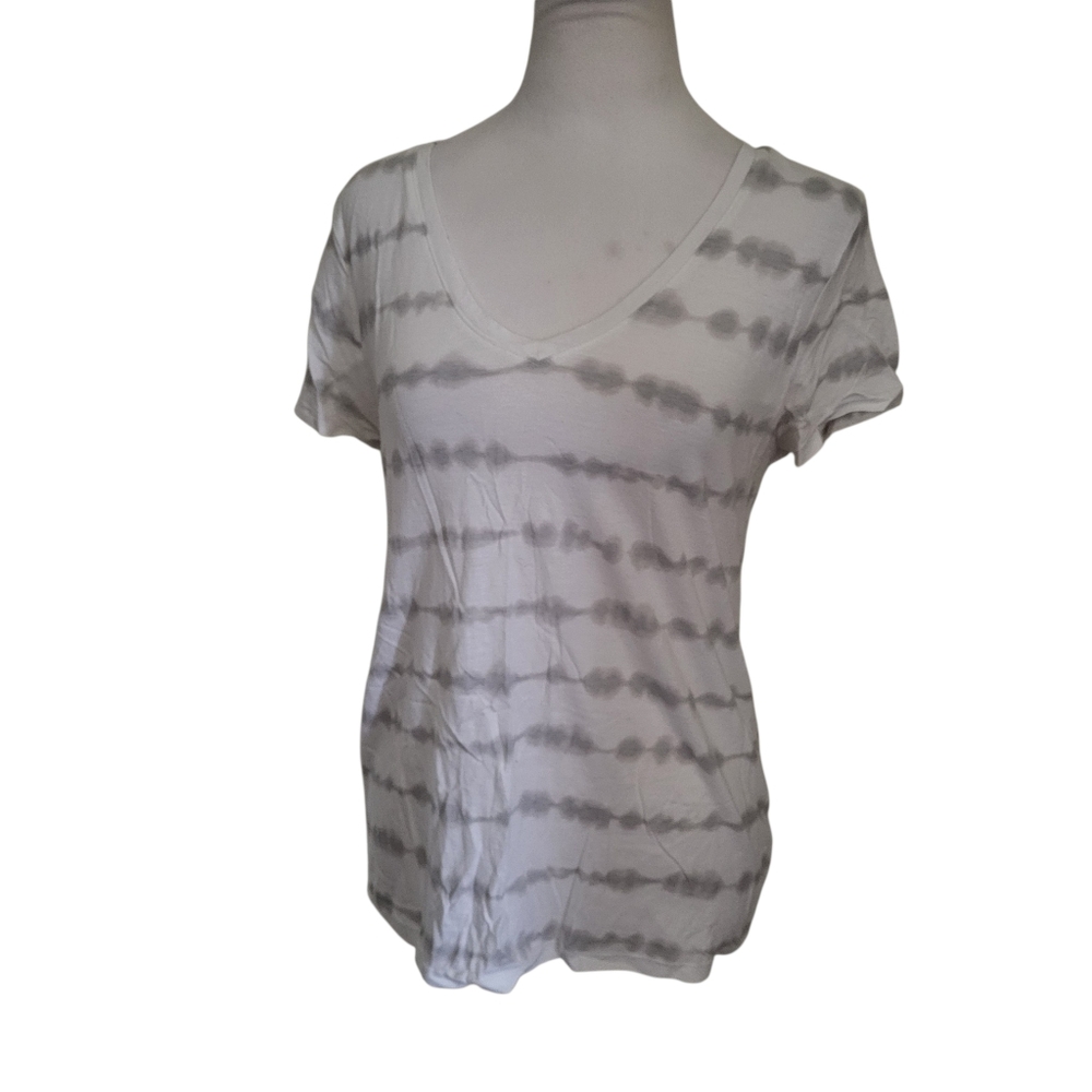 Gap Favorite T Tee White/Gray sz S